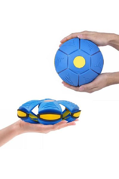 rexa Magic Ball with Light Silicone Flying Soccer Magic Frisbee Deformation