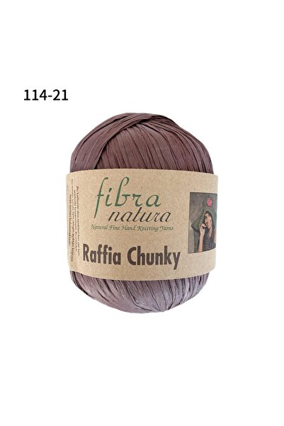 Fibra Natura FİBRA NATURA RAFFİA CHUNKY Rafya El Örgü Ipliği