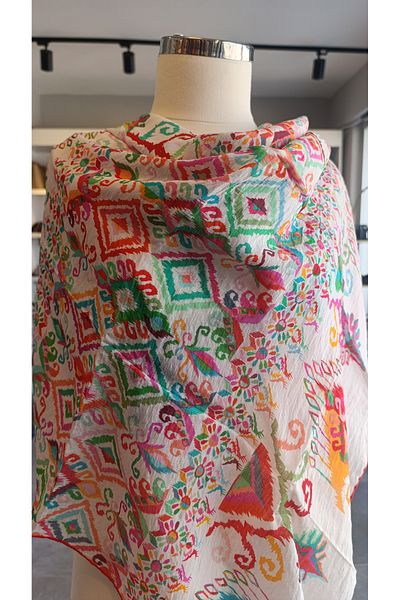 La Boutique Eşarp La Bouti̇que 100% Herbal Summer Series Scarf