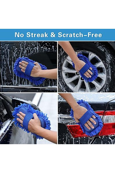 China Microfiber car wash sponge suitable for washing cars and bicycles