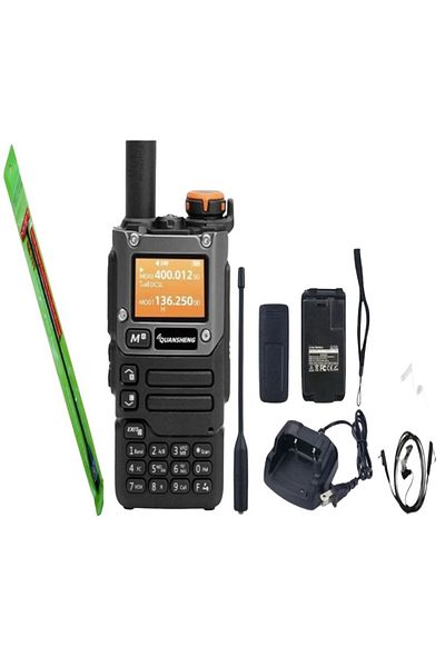 EarthKeepers Quansheng K6/UV-K5(8), Nagoya NA771 Antenna with 2.15dBi gain and 10W, Hands Free model THK®