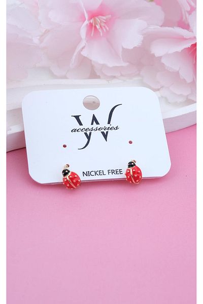 Jack Ferrero Figure Minelli Steel Children's Earrings