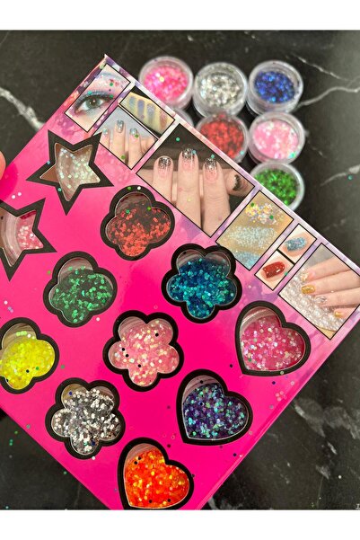 EMKSHOP 12 ŞİŞE TIRNAK SAÇ YÜZ İÇİN SİM