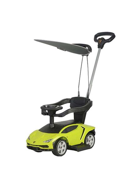 Factual Toys Lamborghini Centenario Canopy Handle Pusher Car - Green