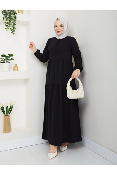 Karteks Üç Katlı Ayrobin Elbise