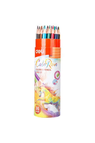 Deli قلم رصاص ملون 36 لونًا EC00337