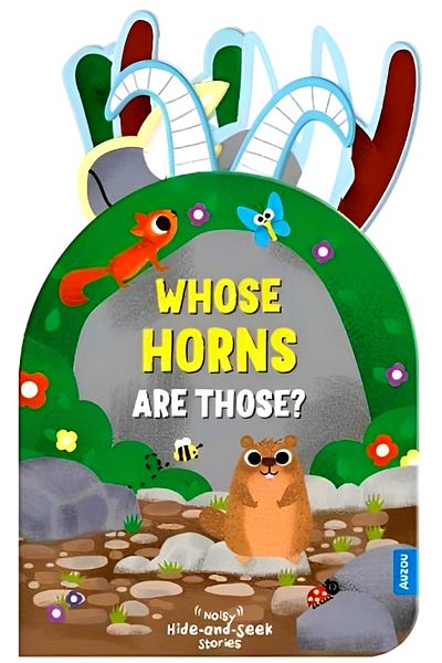 Auzou Books Noisy Hide and Seek: Whose Horns Are Those?