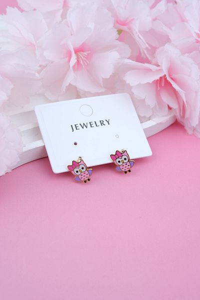 Jack Ferrero Figure Minelli Steel Children's Earrings