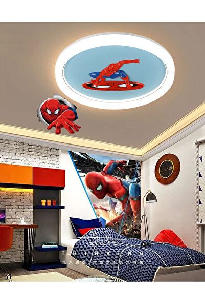 YAĞMUR AVİZE AYDINLATMA 60 CM LEDLİ ÖRÜMCEK ADAM 4 MODLU LEDLİ AVİZE