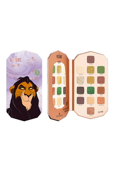 Essence 14-shade eyeshadow palette, Disney Villains Scar 03