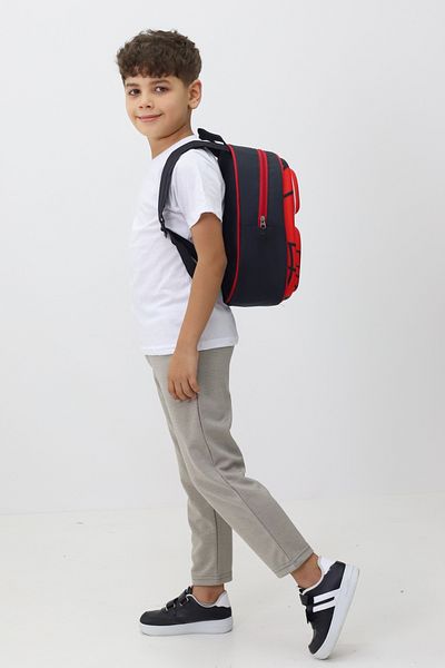 Probag Boys' Iron Man Themed Kindergarten Backpack – Lightweight, Ergonomic and Waterproof