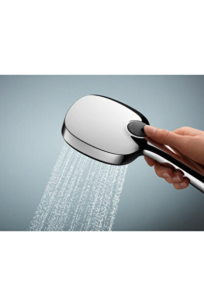 Grohe Vitalio Comfort 110 El Duşu Seti, 110 mm Kare 2 Akışlı El Duşu, Duş Başlığı Tutucu, 1750 mm Duş Hort