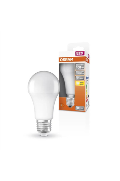 Osram Bec LED E27 13W Alb Cald, Parathom Classic Echivalent 100W, 15000h, Nedimabil