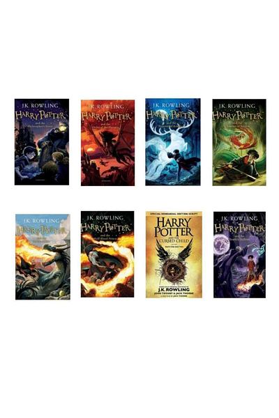 Generic Harrypotter set of 8 books ( ENGLISH VERSION )