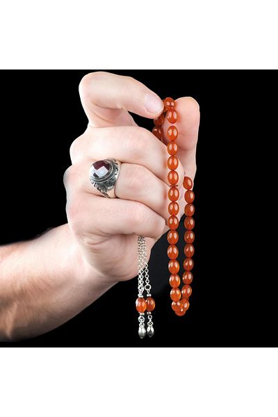 TESBİHCİBABA Dice Amber Prayer Beads Made of New Material