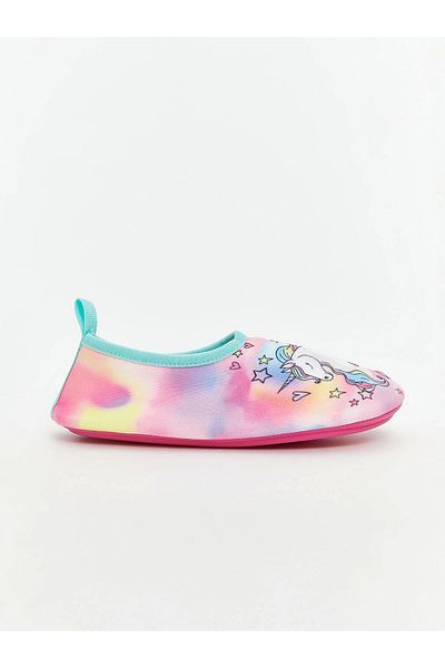 LC Waikiki Lcw Steps Mixed Printed Baby Girl Sea Shoes