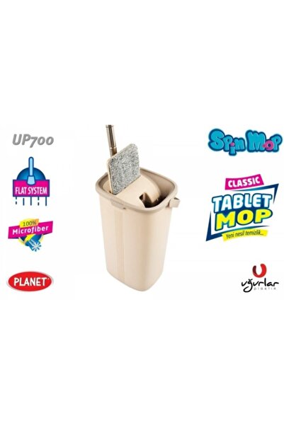 Planet Orijinal 3 Farklı Kullanım Için 3 Bezli Tablet Mop - 3 Adet Mikrofiber Bez