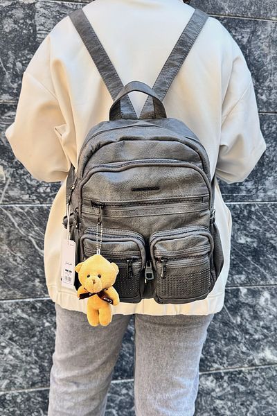 Just Polo New Season Long Strap Multi-Compartment Women's Handbag and Backpack