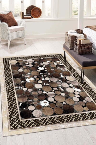 liva home collection LİVA HC 3038 SÜNGERLİ KAYMAZ HALI ÖRTÜSÜ