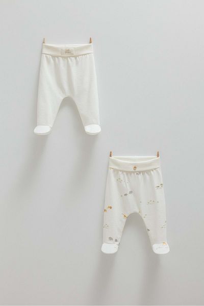 Caramell Safarı Time Double Trousers Ecru