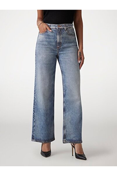 Guess Wıde Kadın Denim Pantolon