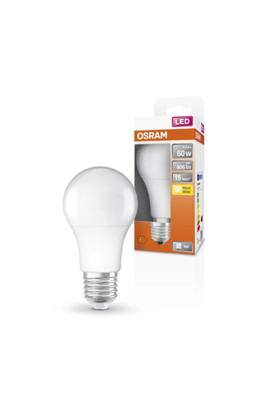 Osram Bec LED Parathom Classic E27 8.5W 806lm Alb Cald Nedimabil Garanție 36M