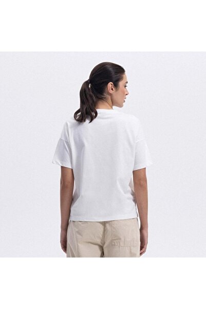 Ellesse EF389-OF Femeie tricou - Alb murdar