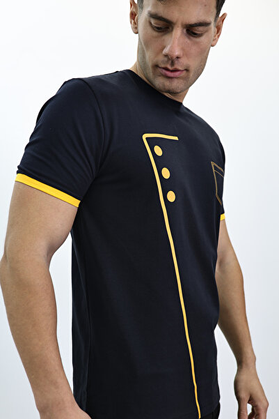 Das Uniform Baskılı Şef T-Shırt Gömlek Aşçı Kıyafeti Chef Aşçı Forması