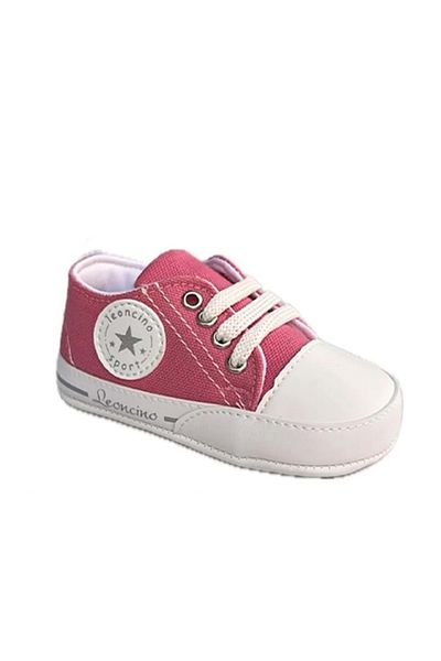 LOVE MAXX Leoncino 18-19 Lace up Booties Shoes Pink