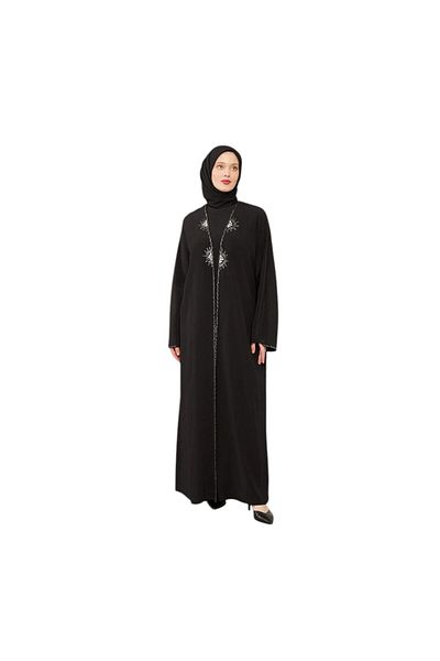 Levidor Embroidered Inner Dress Pleated Ferace