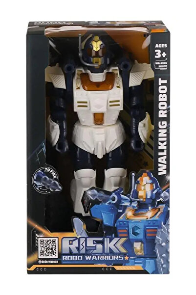 Shem Roket Atan Savaşçı Robot Mekanik Pilli Işıklı Hareketli