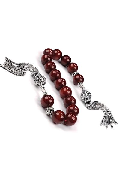 TESBİHCİBABA Ottoman Metaphor Squeeze Amber Zaza Prayer Beads