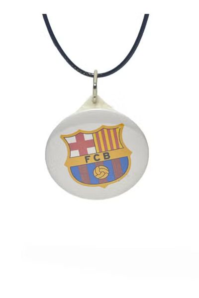 Generic Elegant and distinctive car pendant with the design of Barcelona Club special accessory for those wh