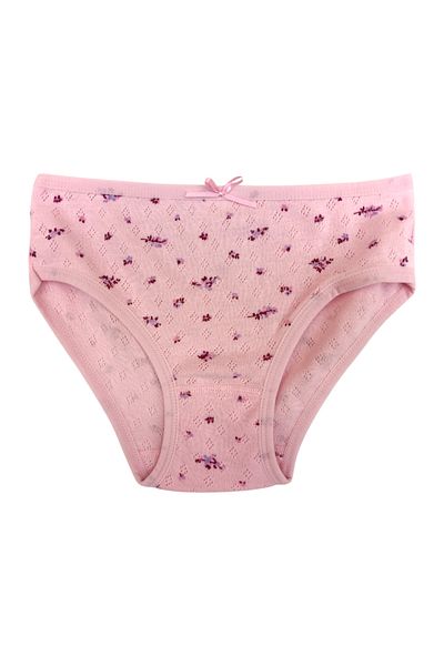 TEKKAPLAN 6-Piece Girl's Jacquard Patterned Panties