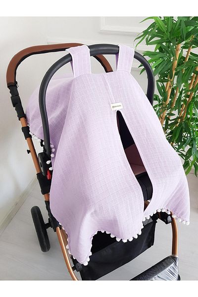 ilkimbebe Pompom Baby Stroller Cover