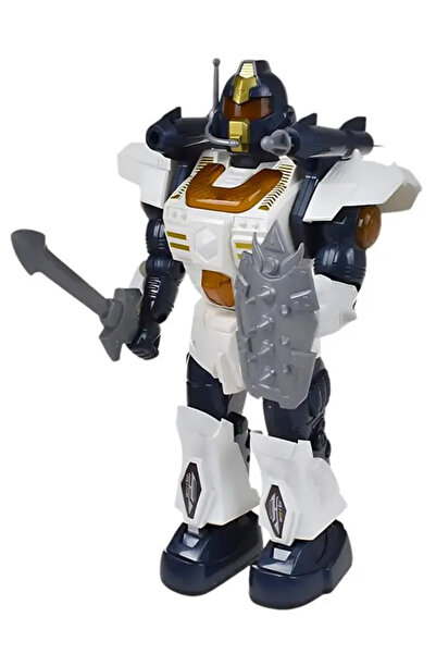 Shem Roket Atan Savaşçı Robot Mekanik Pilli Işıklı Hareketli