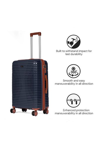 JEEM PP169 Durable Luggage Sets - Suitcase Travel Bag and Lightweight Luggage Bag Unbreakable Luggage