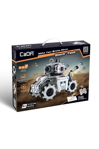 DOUBLE EAGLE Tank Storm from CADA building blocks - 501 pcs