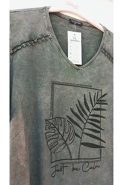 MODA 100% Cotton Organic Plus Size Mother Blouse