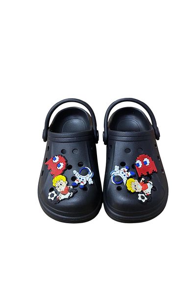 güven kundura Children's Closed-Front Stone Figured Slippers