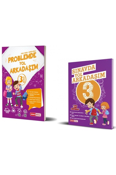 Mavi Deniz Yayınları 3.Sınıf Problemde Yol Arkadaşım + Sınavda Yol Arkadaşım (2 Kitap)