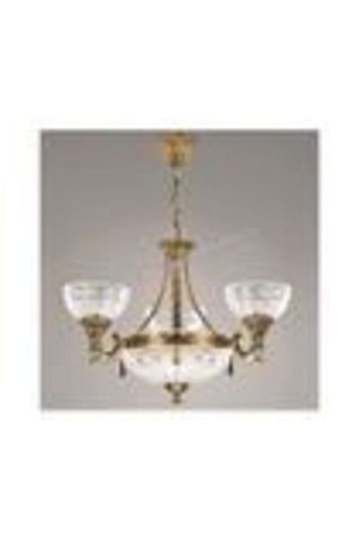 CandelabreClasice Ambiente Chandelier with 3 Arms, Classic Design, Antique Bronze Finish