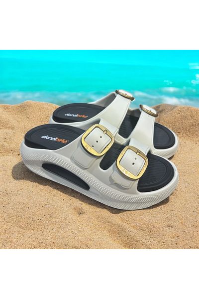 Cozi company Women's Wedge Heel Soft Sole Beach Sea Daily Comfortable Slippers