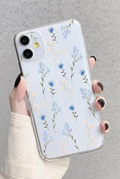3GEN CASE İphone 11 Uyumlu Desenli Lüx Şeffaf Silikon Kılıf