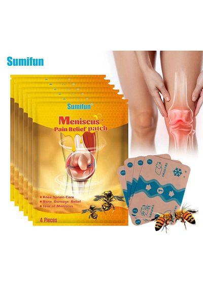 South Moon Bee venom patch for relief of meniscus and knee joint pain, muscle pain, and synovitis