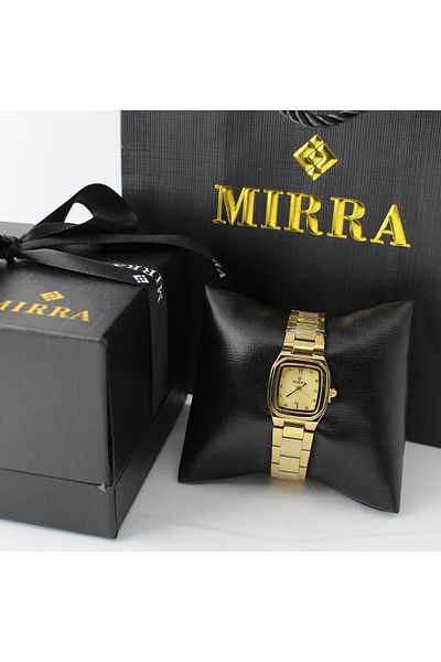 Mirra Elegant steel watch