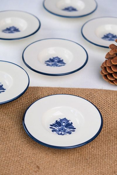 tabakevi Plate House Porcelain Stella Tea Plate Set 12cm 6 Pieces Bns6Ctprs1214