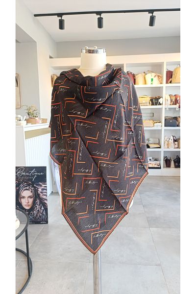 La Boutique Eşarp La Boutique 100% Herbal Summer Serial Scarf