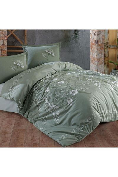 NufJoy 100% COTTON RANFORCE Bed Linen, 4 Pieces, King Size, Bed Sheet 240x260 cm, Premium Quality