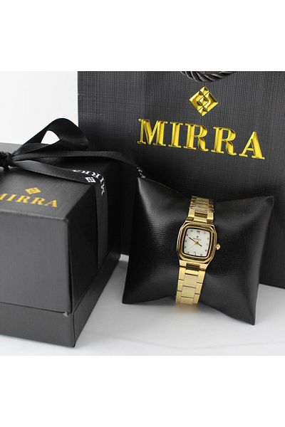 Mirra Elegant steel watch